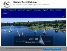 Tablet Screenshot of ksc-kaarst.de